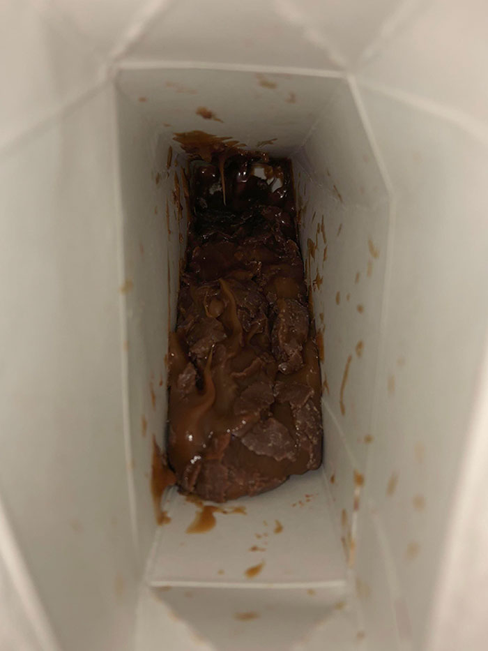 My Mom Sent Me A Birthday Care Package From Cross Country With My Favorite Candy. This Is What La Heat Did To My Precious Milk Duds