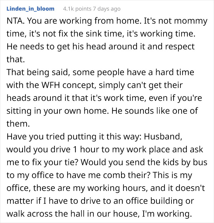 Unemployed Husband Keeps Interrupting His Working Wife With Requests And Chores, So She Installs A Lock, Sparks Family Drama