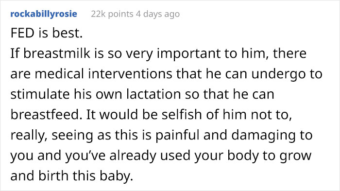 Husband Accuses New Mom Of Choosing Formula Over Breastfeeding Despite It Hurting Unbearably, Family Drama Ensues
