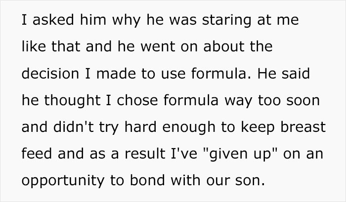 Husband Accuses New Mom Of Choosing Formula Over Breastfeeding Despite It Hurting Unbearably, Family Drama Ensues