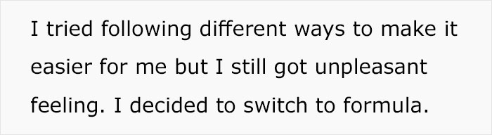 Husband Accuses New Mom Of Choosing Formula Over Breastfeeding Despite It Hurting Unbearably, Family Drama Ensues