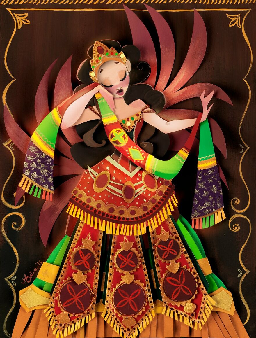 I Create A World Of My Own Using Paper, Scissors And A Little Too Much Color!