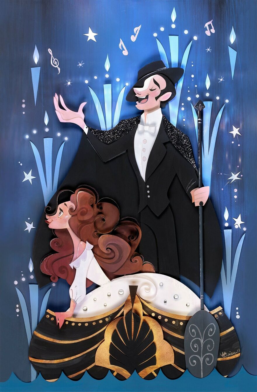 I Create A World Of My Own Using Paper, Scissors And A Little Too Much Color!