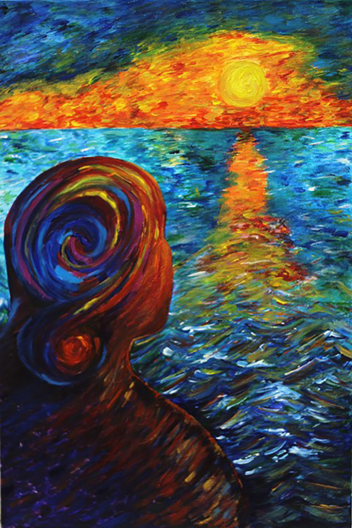 An Older Drawing I Did, I Really Like It, Because I Worked With Acrylic Paint On This One