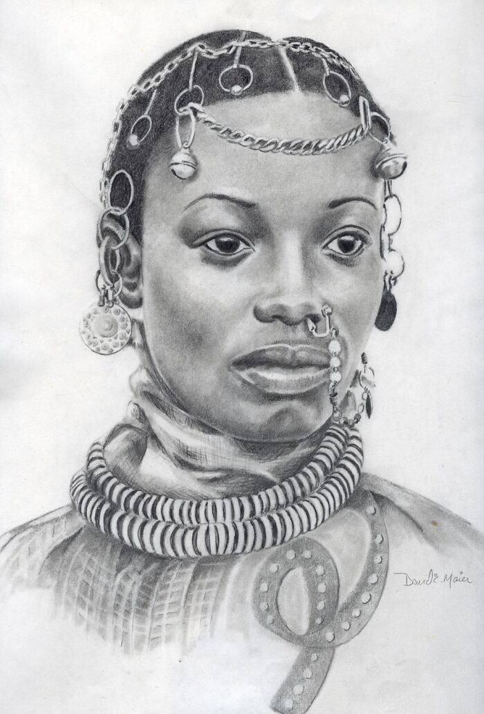 Used To Commute On A Train And Spent My Time Drawing