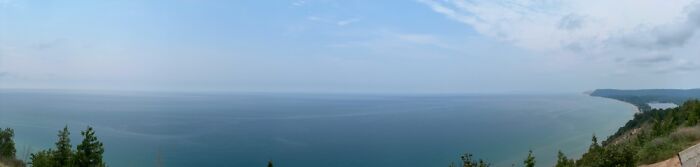 Lake Michigan, Near The Sleeping Bear Sand Dunes.