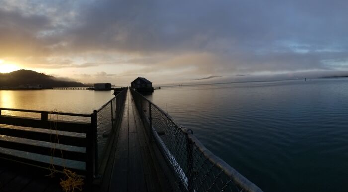 Early Morning On The Oregon Coast.