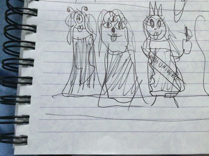 “Interplanetary Miss Universe Pageant” I Drew From A Prompt On Artprompts.org