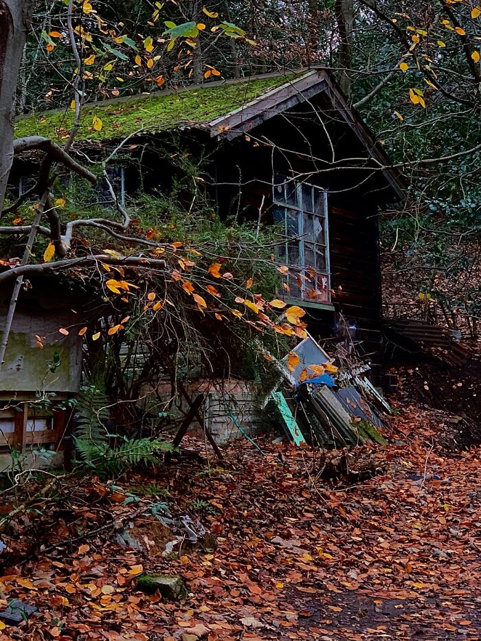 Abandoned Wooden Shack #iphonephotography #hillwalk