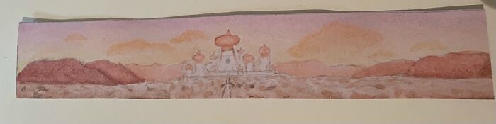 Not Mine But My Besties, She Creates Lil Disney Bookmarks For Me. It’s Agrabah! I’m So Proud!!