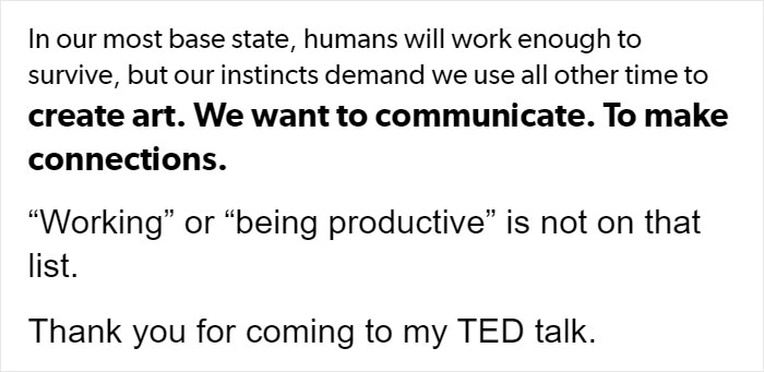 People Provide Historical And Biological Examples Of Why Humans Should Embrace The Lazy Life More Often People Provide Historical And Biological Examples Of Why Humans Should Embrace The Lazy Life More Often