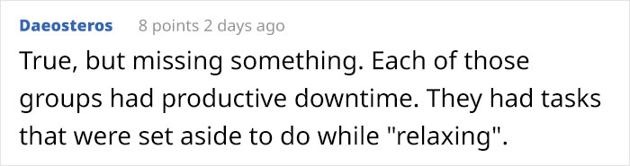 People Provide Historical And Biological Examples Of Why Humans Should Embrace The Lazy Life More Often