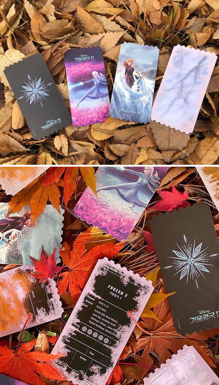 Limited Edition "Frozen 2" Tickets In South Korea