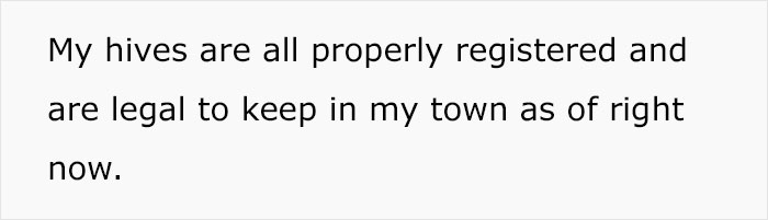 Neighbors Stand Up Against Beekeeper After They Refuse To Give Up Their Hobby For A Neighbor's Allergic Kid's Sake