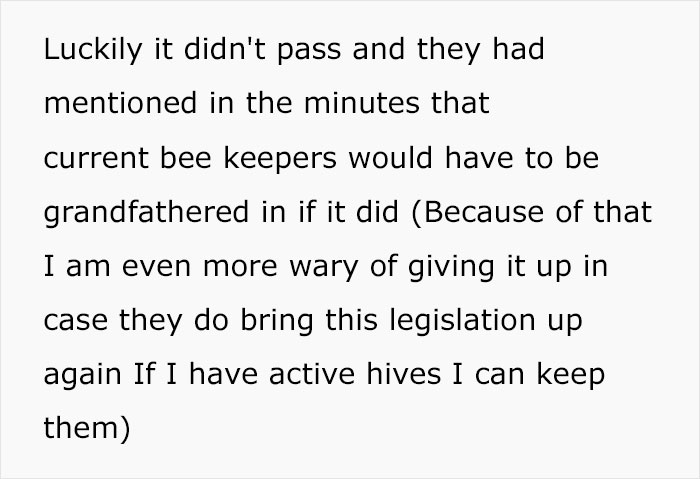 Neighbors Stand Up Against Beekeeper After They Refuse To Give Up Their Hobby For A Neighbor's Allergic Kid's Sake Neighbors Stand Up Against Beekeeper After They Refuse To Give Up Their Hobby For A Neighbor's Allergic Kid's Sake