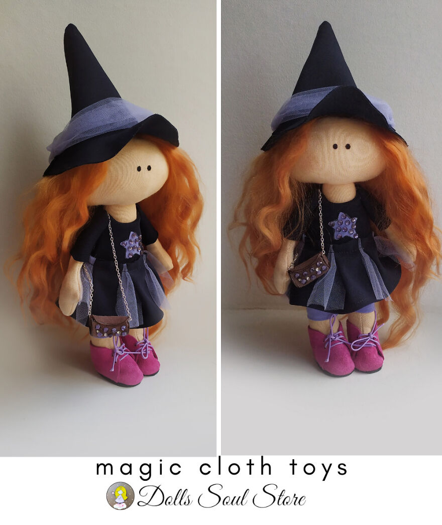 I Sewed A Little Witch Doll For Halloween!