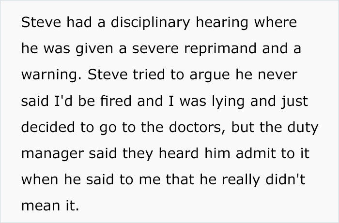 Doctor Writes "The Most Passive-Aggressive Note" To Sign Off An Employee For 2 Weeks Instead Of 2 Days After Her Jerk Manager Illegally Threatens To Fire Her