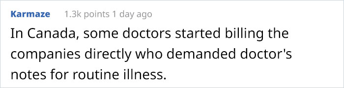 Doctor Writes "The Most Passive-Aggressive Note" To Sign Off An Employee For 2 Weeks Instead Of 2 Days After Her Jerk Manager Illegally Threatens To Fire Her