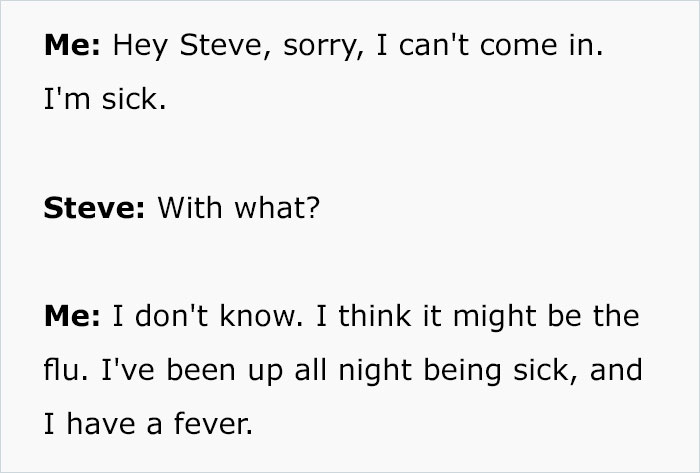 Doctor Writes "The Most Passive-Aggressive Note" To Sign Off An Employee For 2 Weeks Instead Of 2 Days After Her Jerk Manager Illegally Threatens To Fire Her