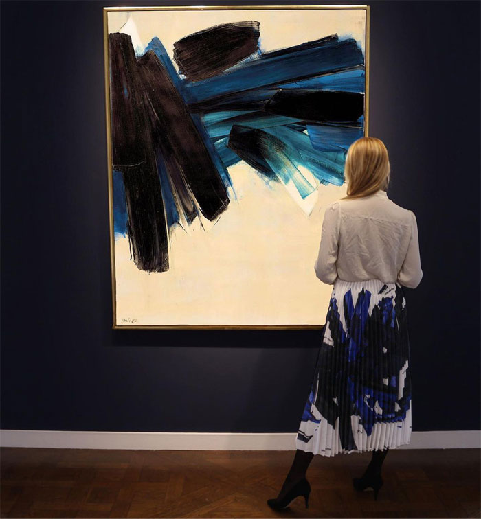 Pierre Soulages: Peinture 162 X 130 Cm, 9 Juillet 1961