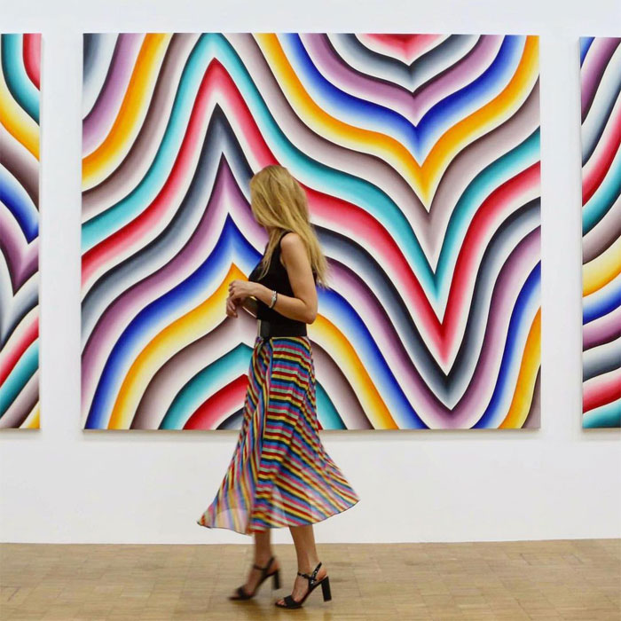 Bernard Frize: Isaac, 2004