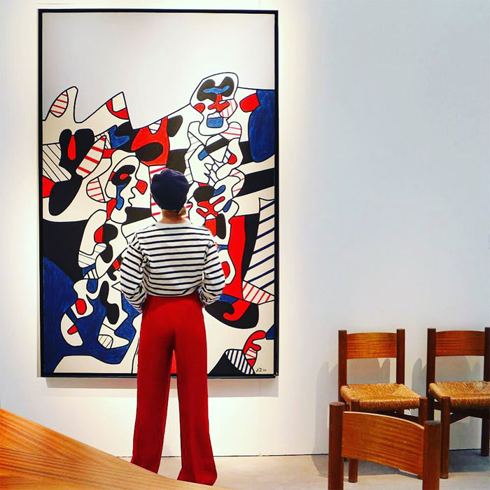 Jean Dubuffet: Scène Épisodique À Deux Protagonistes, 1974