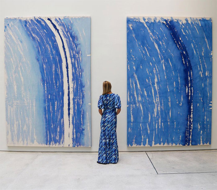 Günther Uecker: Lichtbogen, 2020