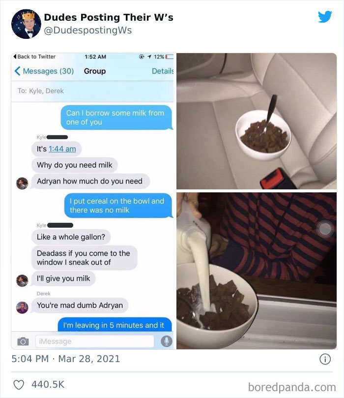 Dudes Posting Their Wins