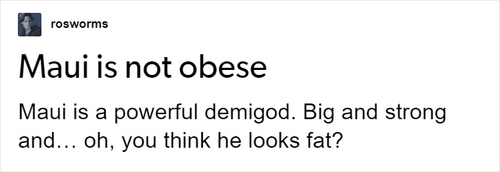 Sick Of People Calling Maui From Moana Obese, Tumblr User Explains What Male Strength Really Looks Like