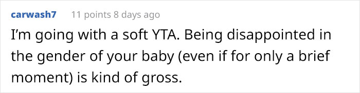 Dad Of 3 Girls Shows A Moment Of Disappointment When His 4th Daughter Is Born - His Mother Calls Him 'Misogynistic'