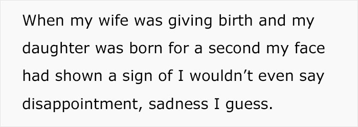 Dad Of 3 Girls Shows A Moment Of Disappointment When His 4th Daughter Is Born - His Mother Calls Him 'Misogynistic'