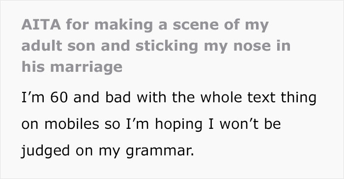 60-Year-Old Mother Humiliates Son In Front Of His Friends Because He Wouldn’t Do Any Chores To Help His Wife Out At Home 60-Year-Old Mother Humiliates Son In Front Of His Friends Because He Wouldn’t Do Any Chores To Help His Wife Out At Home