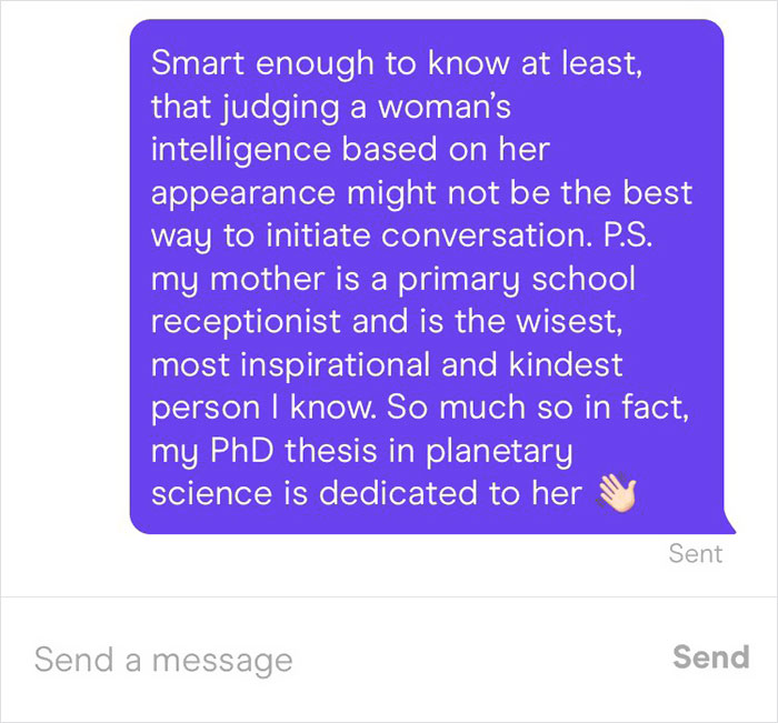 Scientist Who Worked At NASA Gets A Message From A Guy Asking If She Was 'The Receptionist', Shuts Him Down In Her Reply Scientist Who Worked At NASA Gets A Message From A Guy Asking If She Was 'The Receptionist', Shuts Him Down In Her Reply