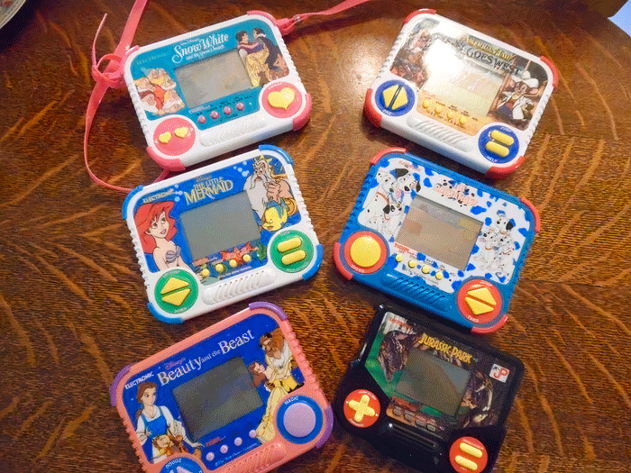 Tiger Electronics Handheld Games