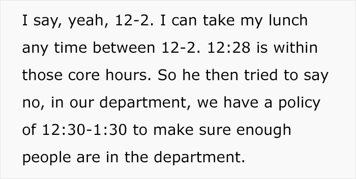Employee's Lunch Policy Gets Changed Because Of The Office Drama Queen, They Execute Malicious Compliance