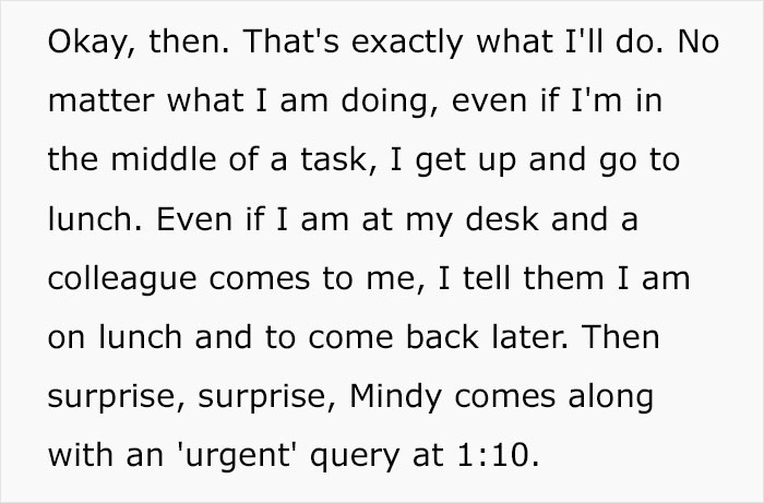 Employee's Lunch Policy Gets Changed Because Of The Office Drama Queen, They Execute Malicious Compliance