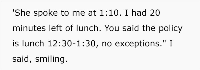 Employee's Lunch Policy Gets Changed Because Of The Office Drama Queen, They Execute Malicious Compliance Employee's Lunch Policy Gets Changed Because Of The Office Drama Queen, They Execute Malicious Compliance