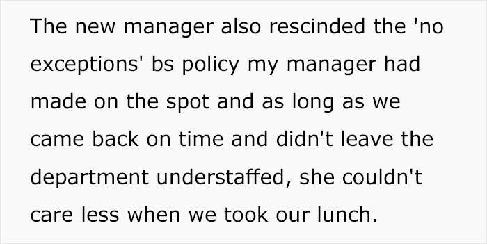 Employee's Lunch Policy Gets Changed Because Of The Office Drama Queen, They Execute Malicious Compliance Employee's Lunch Policy Gets Changed Because Of The Office Drama Queen, They Execute Malicious Compliance