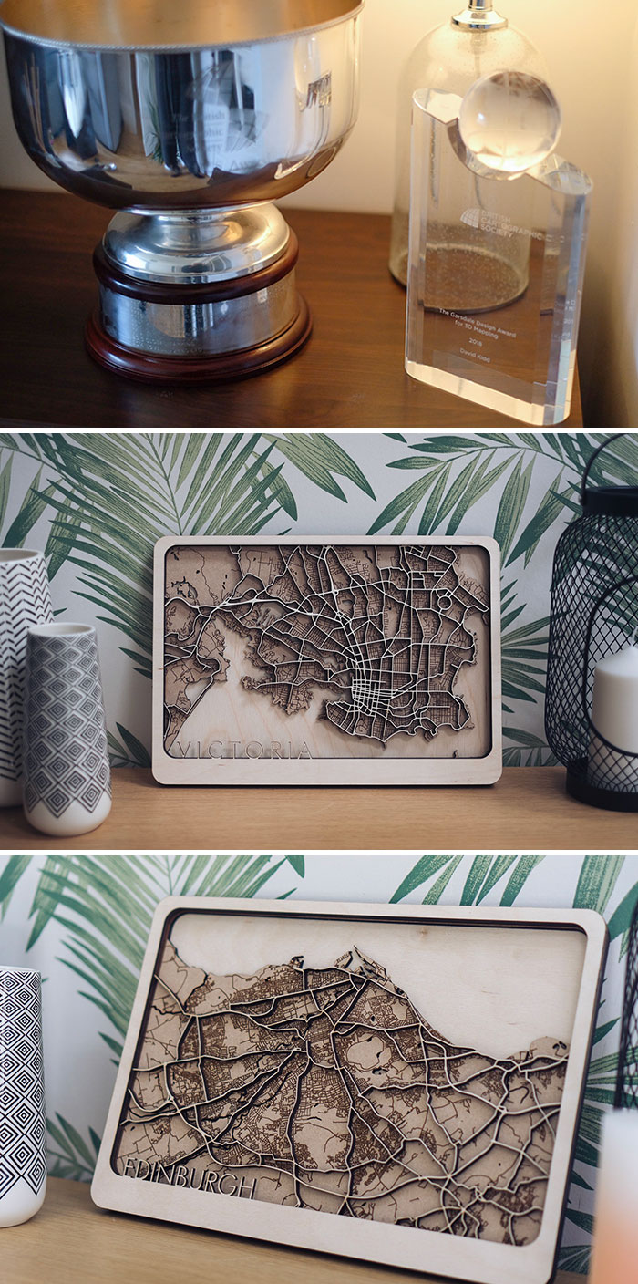 My Wood Maps Won The British Cartographic Society Awards This Year. So Proud