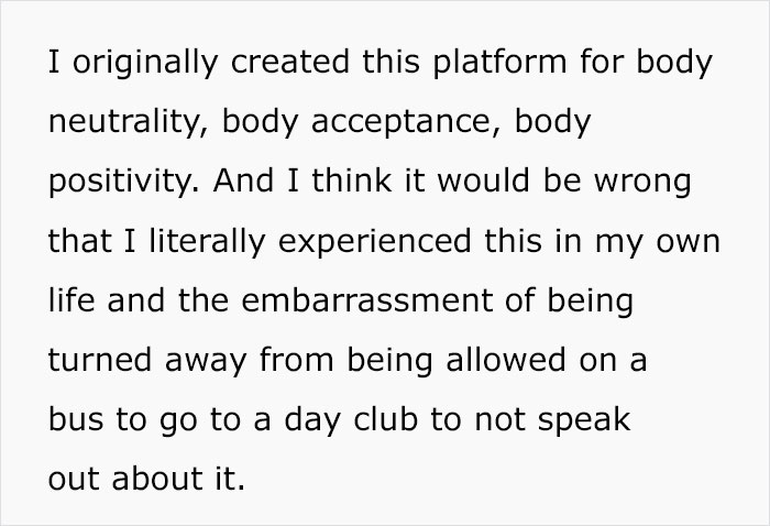 Party Bus Staff Tells Woman She Can't Get In Because She's Plus-Sized, She Exposes The Business That Humiliated Her Party Bus Staff Tells Woman She Can't Get In Because She's Plus-Sized, She Exposes The Business That Humiliated Her