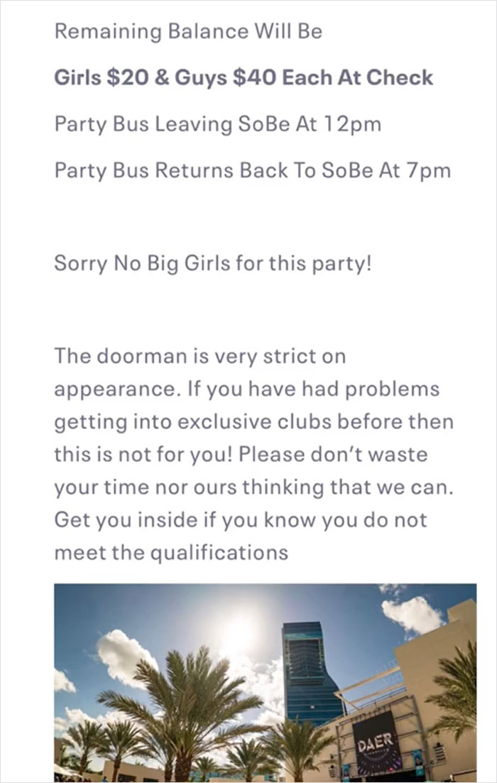 Party Bus Staff Tells Woman She Can't Get In Because She's Plus-Sized, She Exposes The Business That Humiliated Her Party Bus Staff Tells Woman She Can't Get In Because She's Plus-Sized, She Exposes The Business That Humiliated Her