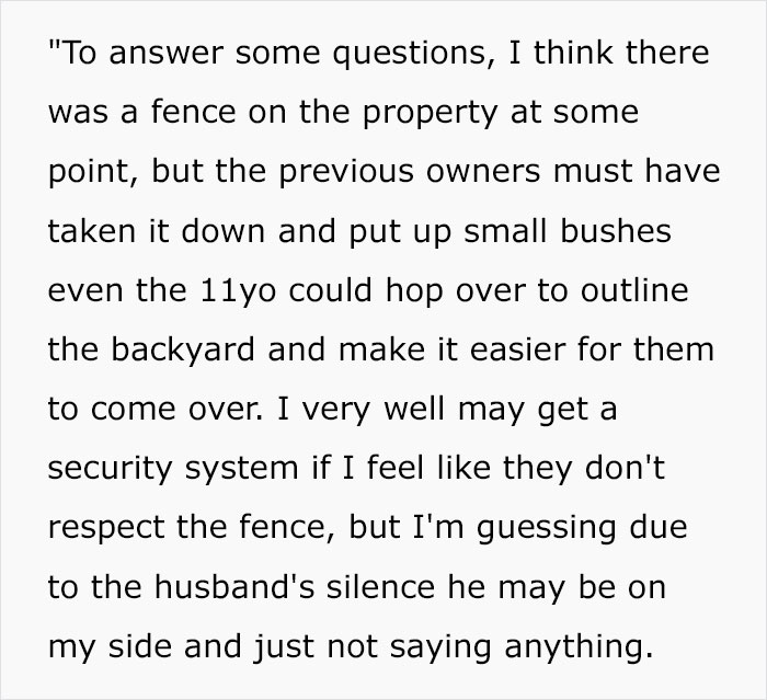 Woman Gets Tired Of Neighbor's Kids Showing Up At Her Pool Unannounced, So She Builds A Fence Which Then Infuriates The Kids' Mom Woman Gets Tired Of Neighbor's Kids Showing Up At Her Pool Unannounced, So She Builds A Fence Which Then Infuriates The Kids' Mom
