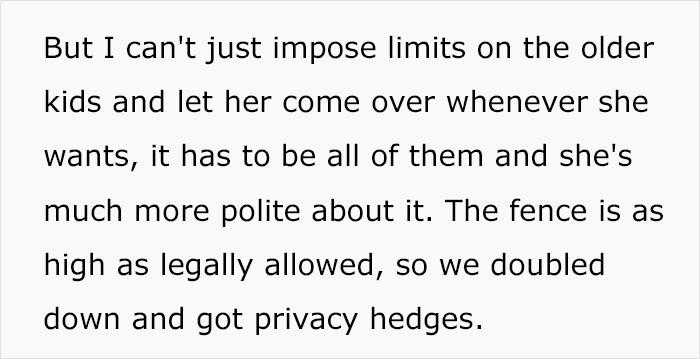 Woman Gets Tired Of Neighbor's Kids Showing Up At Her Pool Unannounced, So She Builds A Fence Which Then Infuriates The Kids' Mom