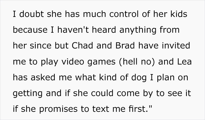Woman Gets Tired Of Neighbor's Kids Showing Up At Her Pool Unannounced, So She Builds A Fence Which Then Infuriates The Kids' Mom Woman Gets Tired Of Neighbor's Kids Showing Up At Her Pool Unannounced, So She Builds A Fence Which Then Infuriates The Kids' Mom