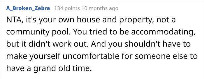 Woman Gets Tired Of Neighbor's Kids Showing Up At Her Pool Unannounced, So She Builds A Fence Which Then Infuriates The Kids' Mom