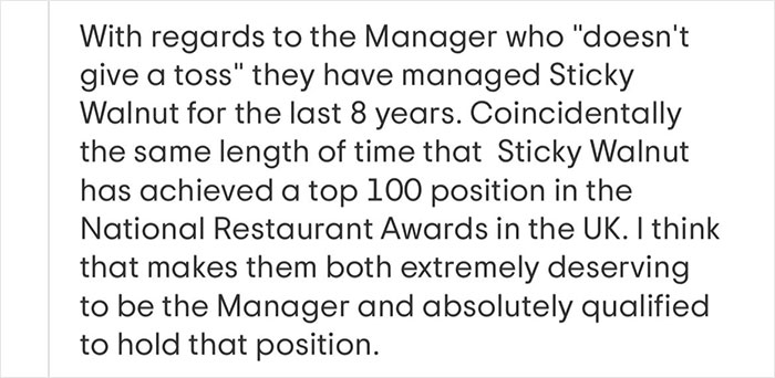Restaurant Owner Puts Entitled Customer In Their Place With A Mic-Drop Response To Their Bad Tripadvisor Review Restaurant Owner Puts Entitled Customer In Their Place With A Mic-Drop Response To Their Bad Tripadvisor Review