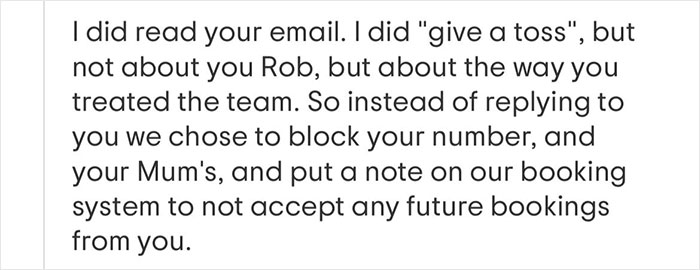 Restaurant Owner Puts Entitled Customer In Their Place With A Mic-Drop Response To Their Bad Tripadvisor Review Restaurant Owner Puts Entitled Customer In Their Place With A Mic-Drop Response To Their Bad Tripadvisor Review