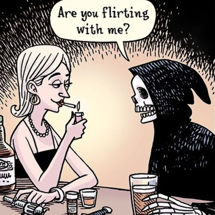 Artist Illustrates Bizarre And Absurd Situations In 50 Funny Comics (New Pics)