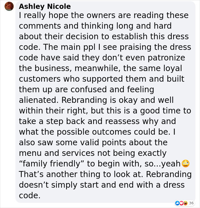 Texas Restaurant Shares Their New Dress Code Policy - Some People Are Upset, Others Say It Was Called For Texas Restaurant Shares Their New Dress Code Policy - Some People Are Upset, Others Say It Was Called For
