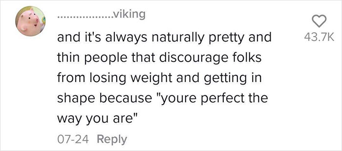 Woman Shares Her Issues With The "Body Positivity Movement" In A Viral Video